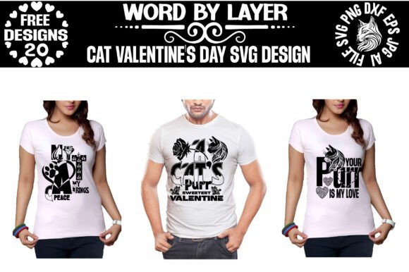 20 Free Valentine s Day Cat SVG Design Review