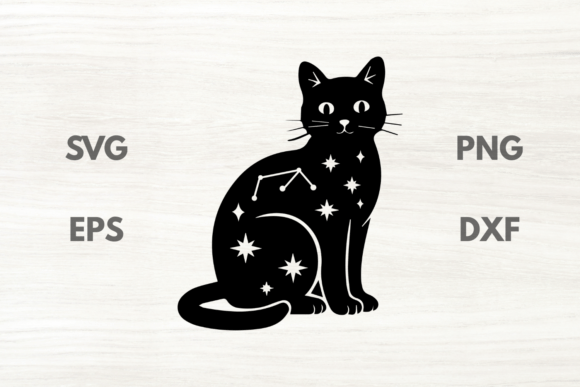 Celestial Cat SVG Review for Embroidery Projects