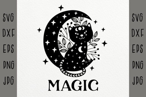 Celestial Svg, Cat Svg ,Crescent, Moon: A Real-World Embroidery Review