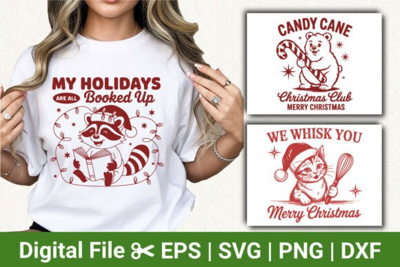 Christmas Candy Cane Bear Svg, Cat Svg Review