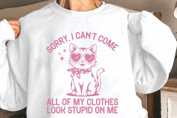 Funny Sarcastic Girl Cat SVG Review