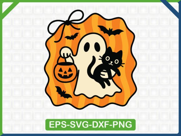 Halloween Ghost Cat SVG Design Review