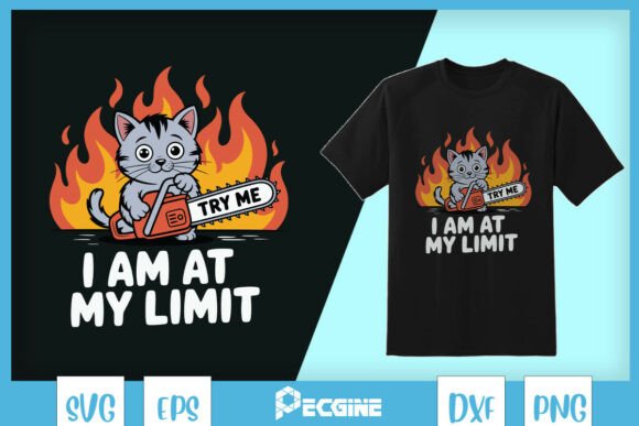I Am at My Limit Sarcastic Cat SVG Review