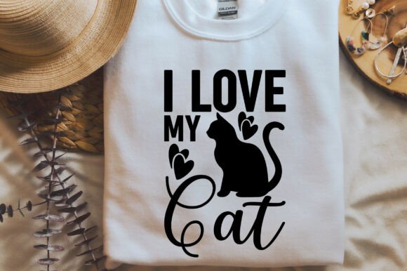 I Love My Cat SVG PNG, Valentine s PNG, Review
