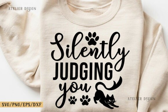 Judging You Silently Png, Funny Cat Svg: A Designer's Real-World Review