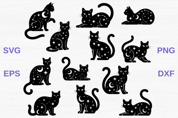 Mystical Cat SVG Collection Review