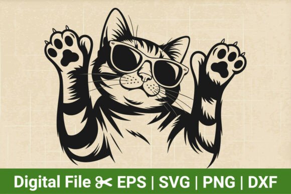 Peeking Cat SVG, Ginger Cat Peeking Svg: A Designer's Review