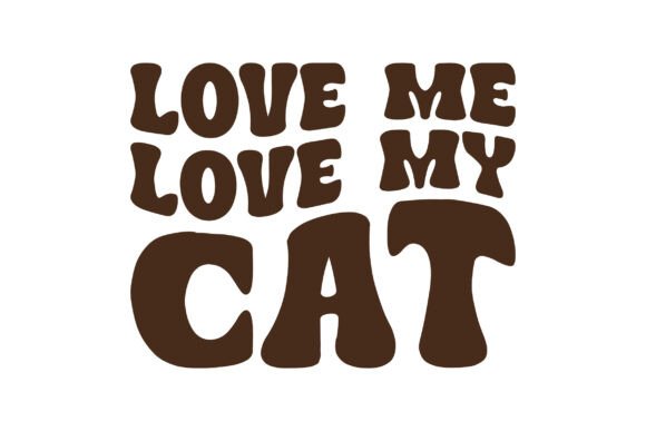 Retro Love Me Love My Cat SVG Design Review