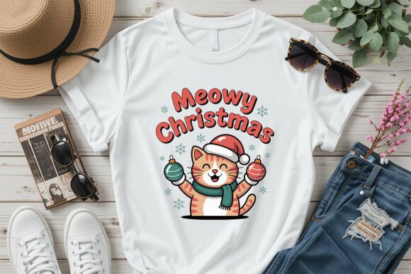 Review: Retro Meowy Christmas Cat SVG Vintage for Real Embroidery