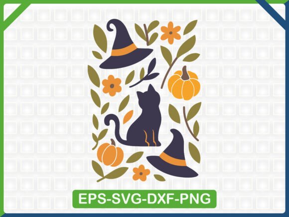 Witch Hat Black Cat SVG T Shirt Review